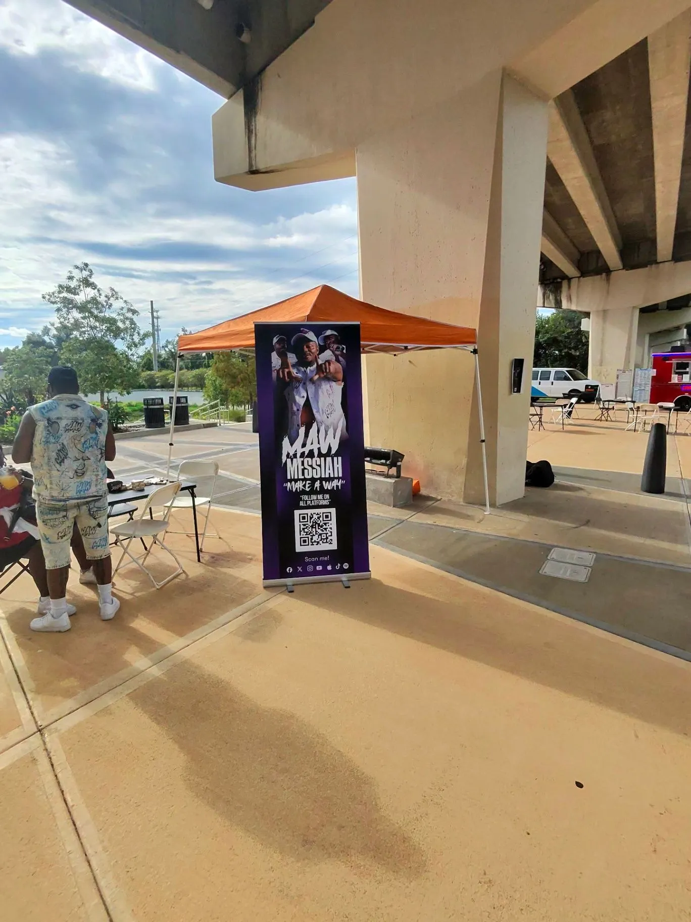 Live creative activation space